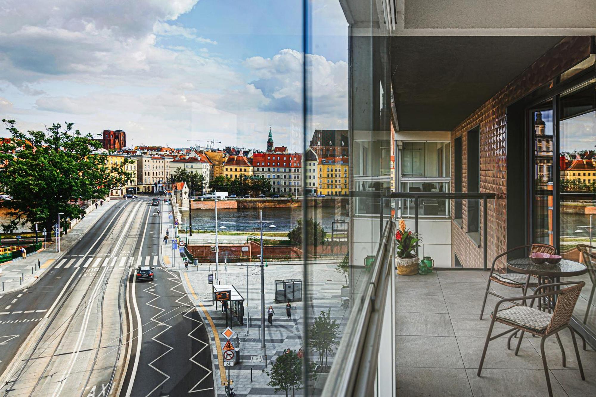 Luksusowy Apartament Z Parkingiem I Klimatyzacja W Samym Centrum Wroclawia 外观 照片